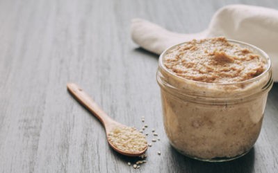 Tahini-Paste als Nerven-und Knochenschutz mit orientalischem Geschmäckle